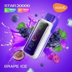 Vozol سعر فيب - VOZOL STAR 20000 جليد العنب 866B404