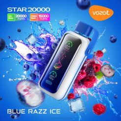 Vozol Vape Kuwait - VOZOL STAR 20000 الجليد الأزرق 866B399