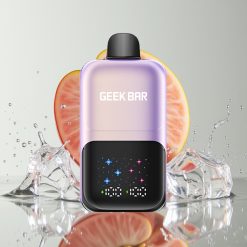 جيك بار 2جو 20مل Geek Bar 2GO 50000 نفخة سلسلة مزدوجة - خوخ مانجو بطيخ مثلج