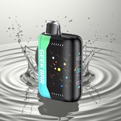 جيك بار بلس إكس GEEK Bar Pulse X 42000 نَفَث إصدار نيزك - شاشة منحنية، 820 مللي أمبير، نعناع