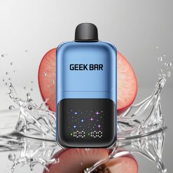 جيك بار ٢ جو ٢٠ مل Geek Bar 2GO 50000 نفخة شيشة فواكه وخوخ