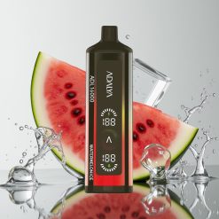 Adalya ADL 16000 برو بخاخات فايب شريط ثلاثي الألوان بطعم بطيخ مثلج