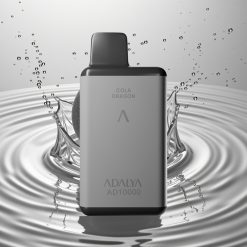 عدلية إيه دي Adalya AD 10000 نفخة فايب جراي الفضاء بشاشة حريرية وشاحن USB-C