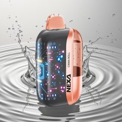 نيكسا أولترا NEXA Ultra 50000 فايب قابل للتصريف - سعة 20 مل، 50000 نفخة، نيكوتين 5%، شاشة منحنية - نكهة سينا رول