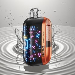 نيكسا ألترا NEXA Ultra 50000 فايب للاستخدام الواحد - مانجو أواسيس، 20مل، 5% نيكوتين، شاشة منحنية