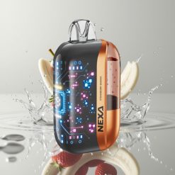 NEXA Ultra 50K بخاخ نكهة الفراولة والموز - 20مل/800ماه/50K نفخة