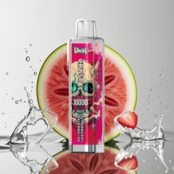 يوين كريستال UWIN Crystal 10000 نفخة - فراولة بطيخ - 18مل / 5% نيكوتين