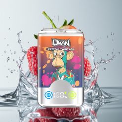 يوين كريستال توينز UWIN Crystal Twins 40000 نَفخة بنكهة الفراولة والتوت والكرز
