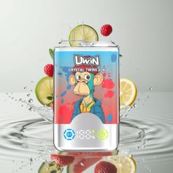 يوين كريستال توينز UWIN Crystal Twins 40000 نفحة - فراولة بطيخ ليمون ليم