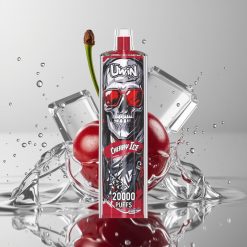 يوين شيشة كريستال Uwin Shisha Hookah Crystal 20000 نفخة - كرزي مثلج