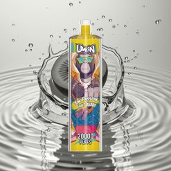 يوين شيشة كريستال Uwin Shisha Hookah Crystal 20000 نفخة - كيوي باشن فروت جوافة